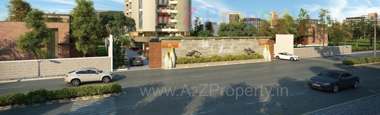 3D Elevation of real estate project 24k located at Vadodara, Vadodara, Gujarat