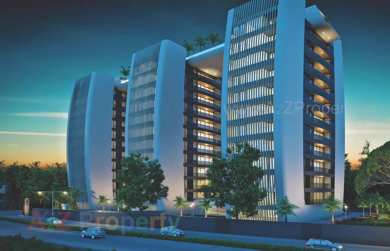 3D Elevation of real estate project 33le located at Bhayli, Vadodara, Gujarat