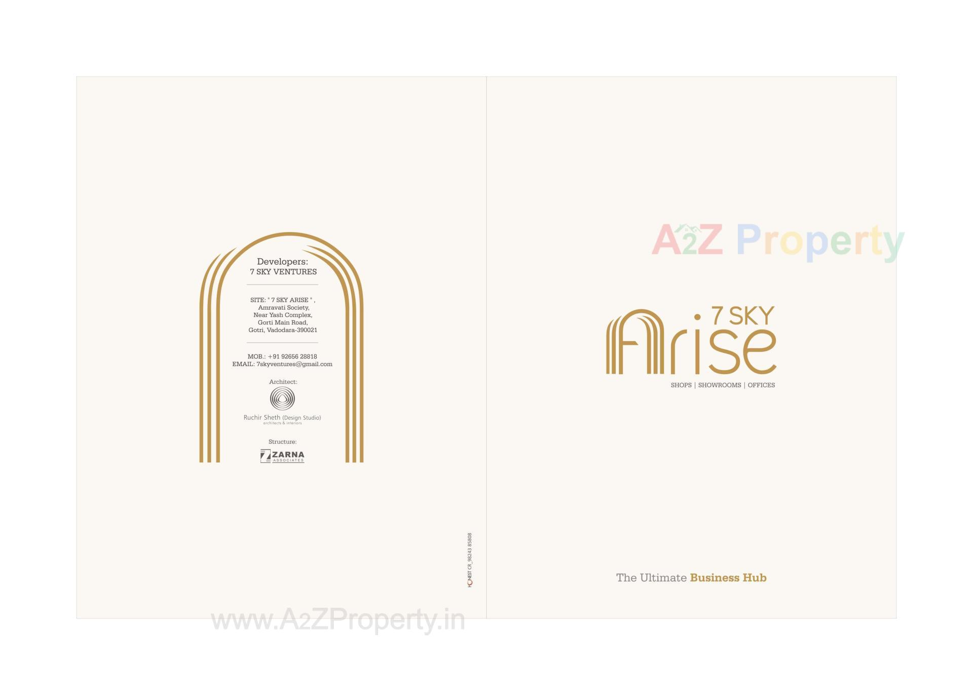  of real estate project 7 Sky Arise located at Gotri, Vadodara, Gujarat