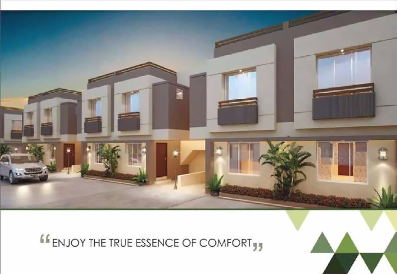 3D Elevation of real estate project 7 Sky Greens located at Nimetha, Vadodara, Gujarat