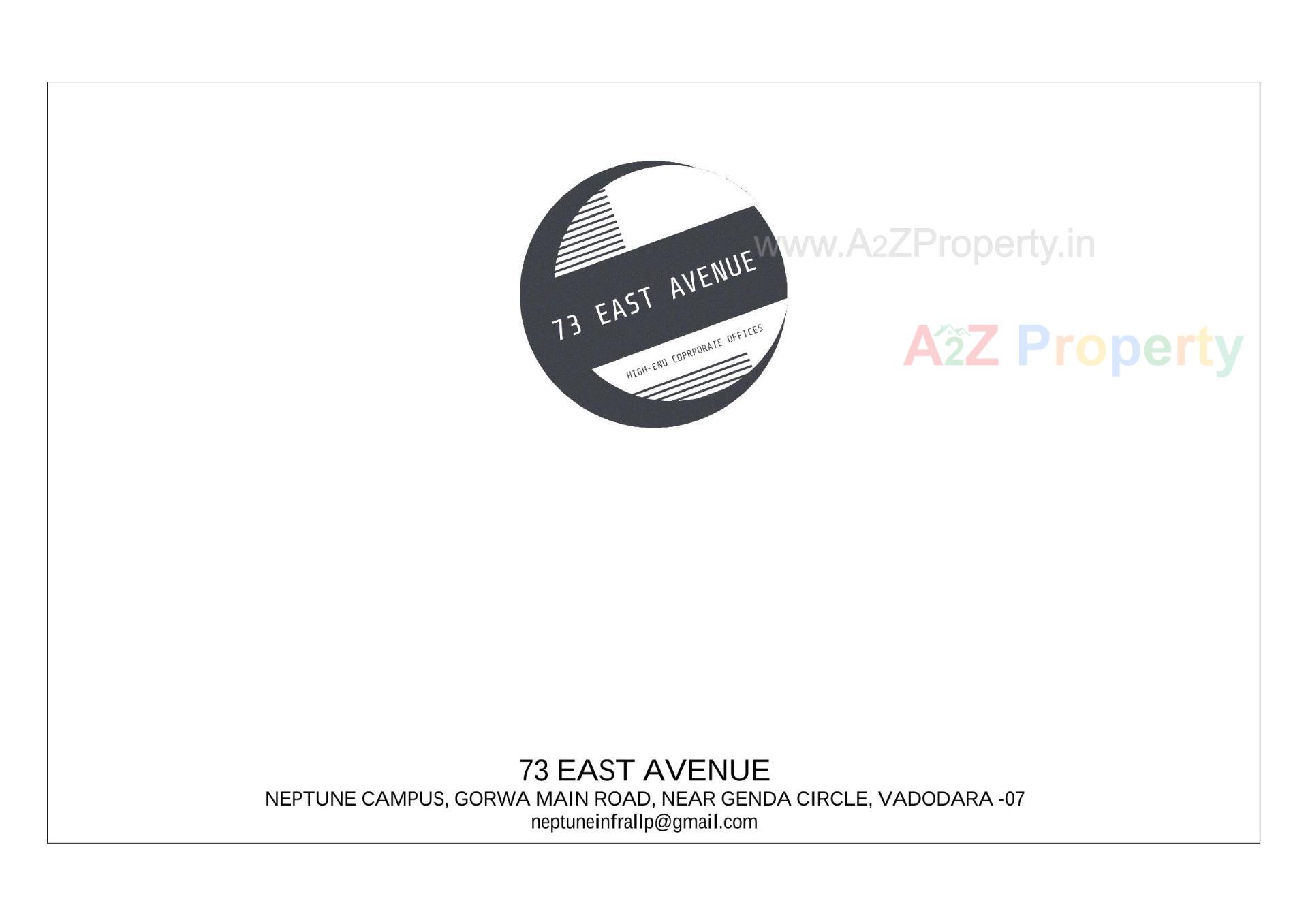  of real estate project 73 East Avenue located at Wadiwadi-subhanpura, Vadodara, Gujarat