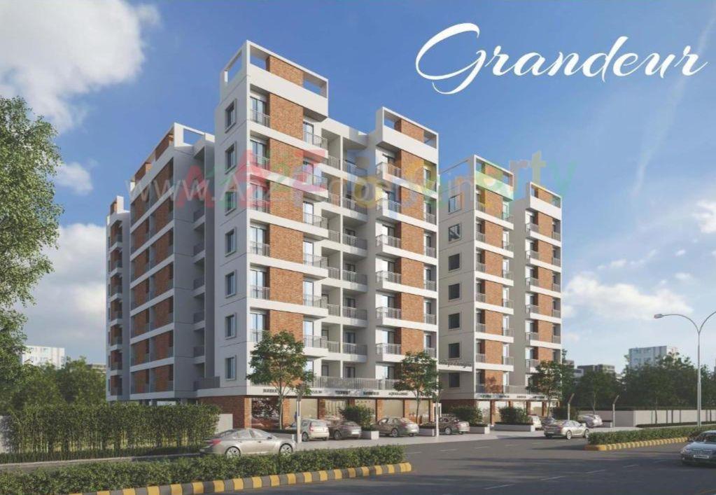 3D Elevation of real estate project Aadhya Aangan located at Bhayli, Vadodara, Gujarat