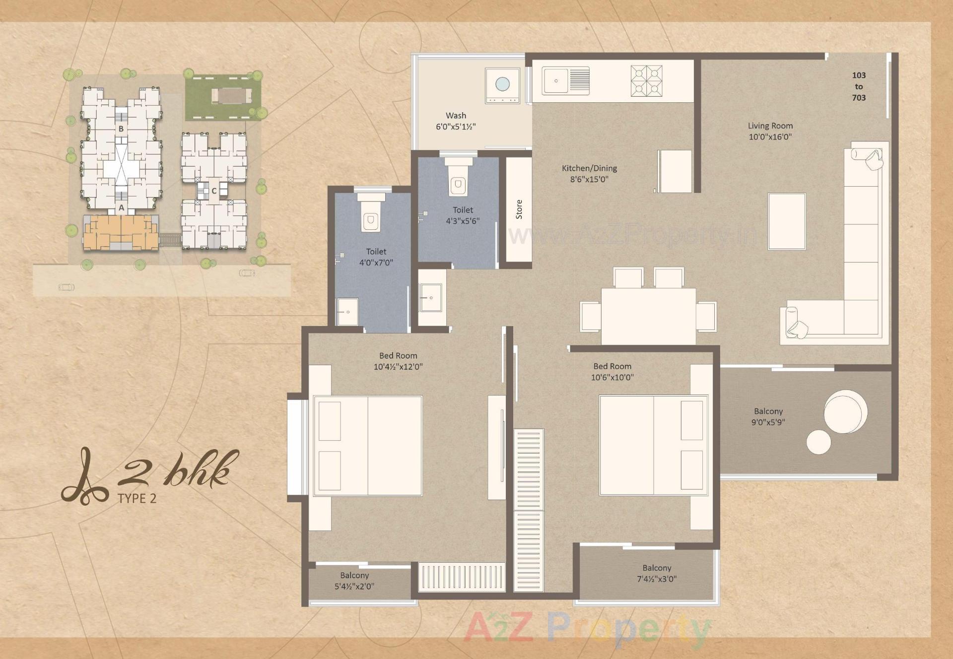 Layout of real estate project Aadhya Aangan located at Bhayli, Vadodara, Gujarat