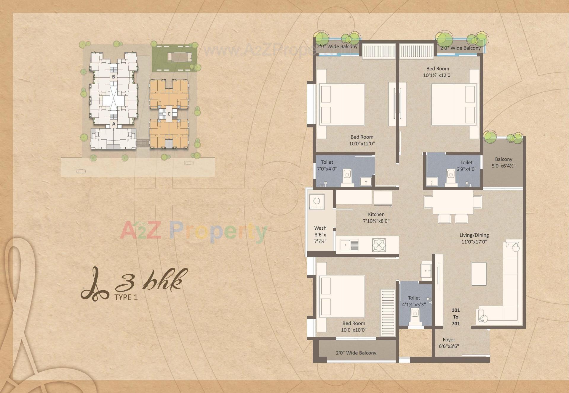 Layout of real estate project Aadhya Aangan located at Bhayli, Vadodara, Gujarat
