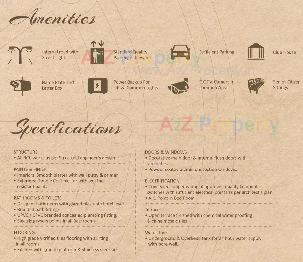 Amenities of Aadhya Aangan