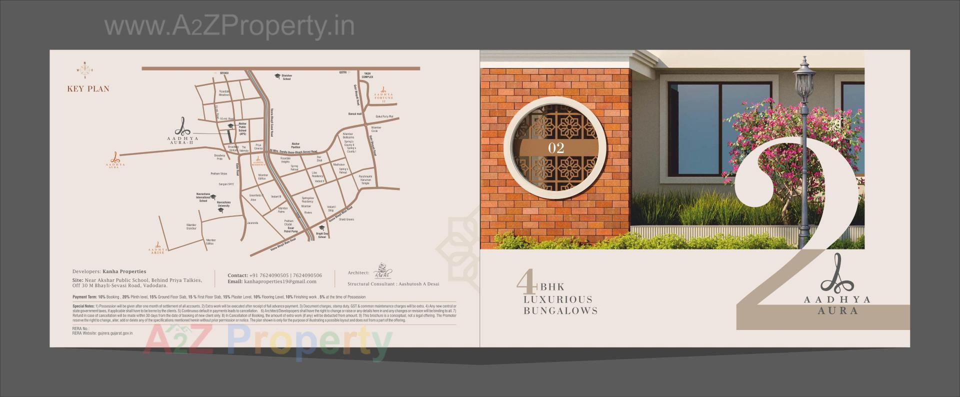  of real estate project Aadhya Aura Ii located at Sevasi, Vadodara, Gujarat