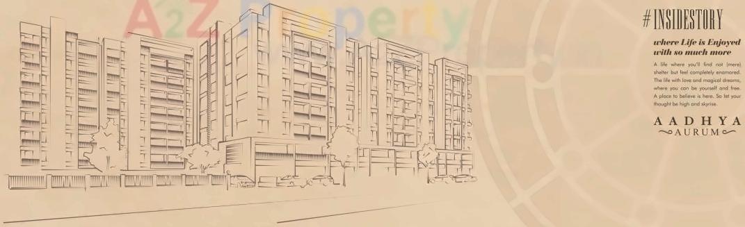  of real estate project Aadhya Aurum located at Bhayli, Vadodara, Gujarat