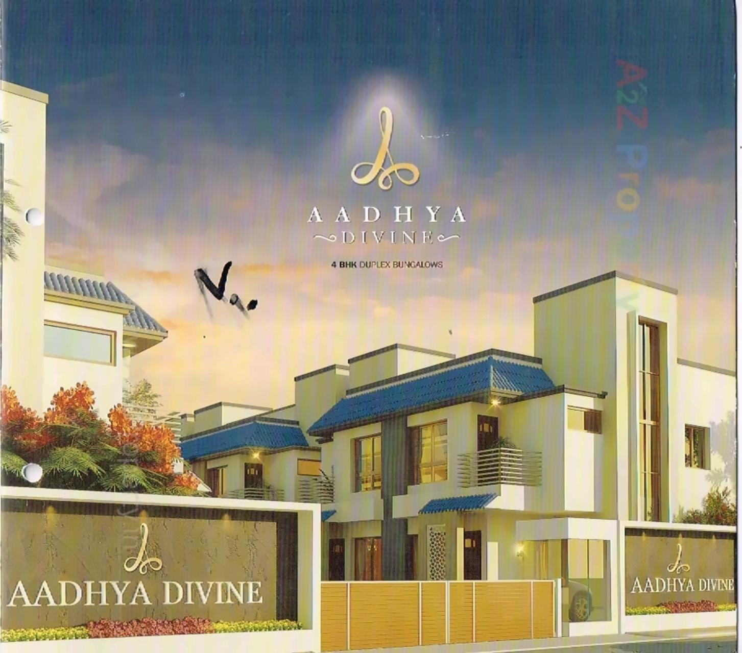 3D Elevation of real estate project Aadhya Divine located at Bapod, Vadodara, Gujarat