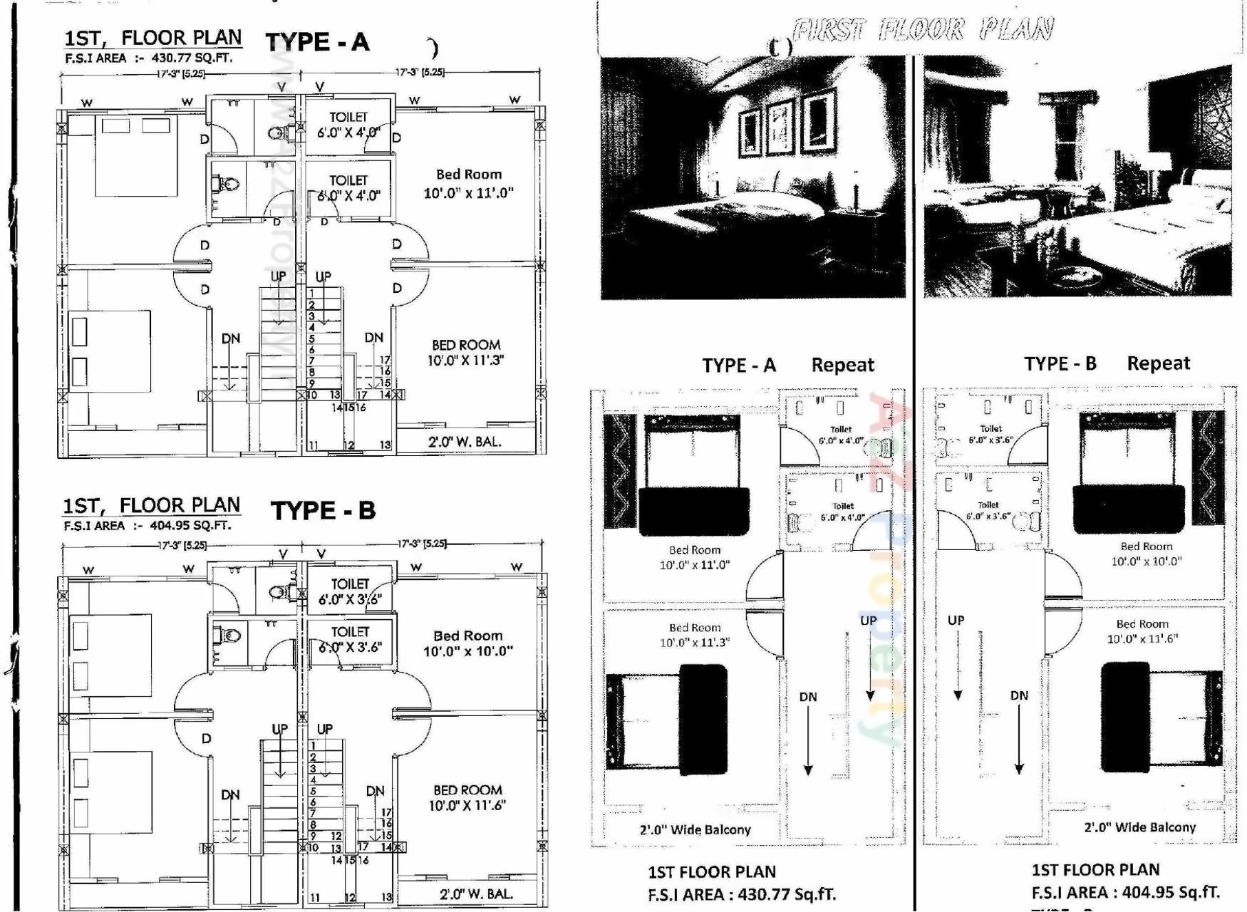 Layout of real estate project Aafiya Park located at Tandalja, Vadodara, Gujarat