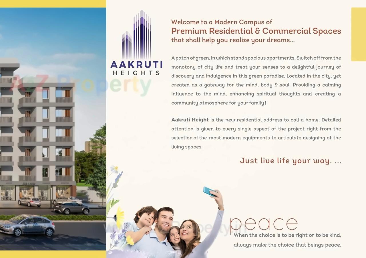  of real estate project Aakruti Heights located at Tarsali, Vadodara, Gujarat