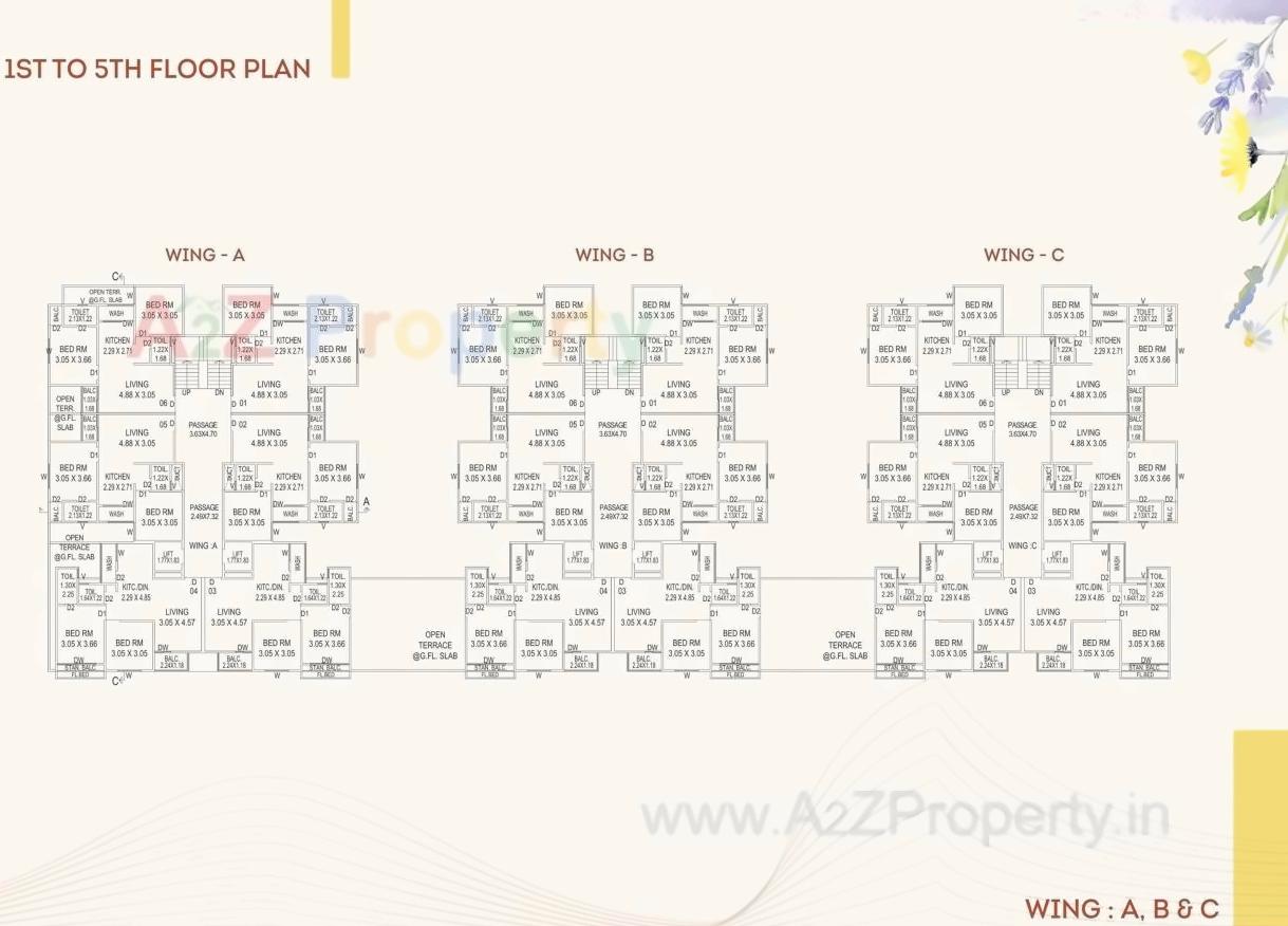  of real estate project Aakruti Heights located at Tarsali, Vadodara, Gujarat