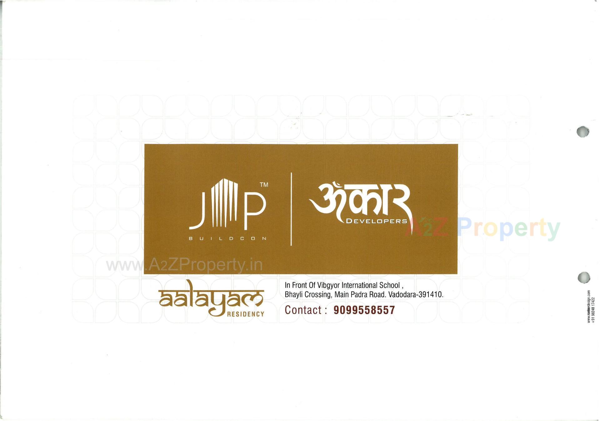  of real estate project Aalayam Residency located at Bill, Vadodara, Gujarat