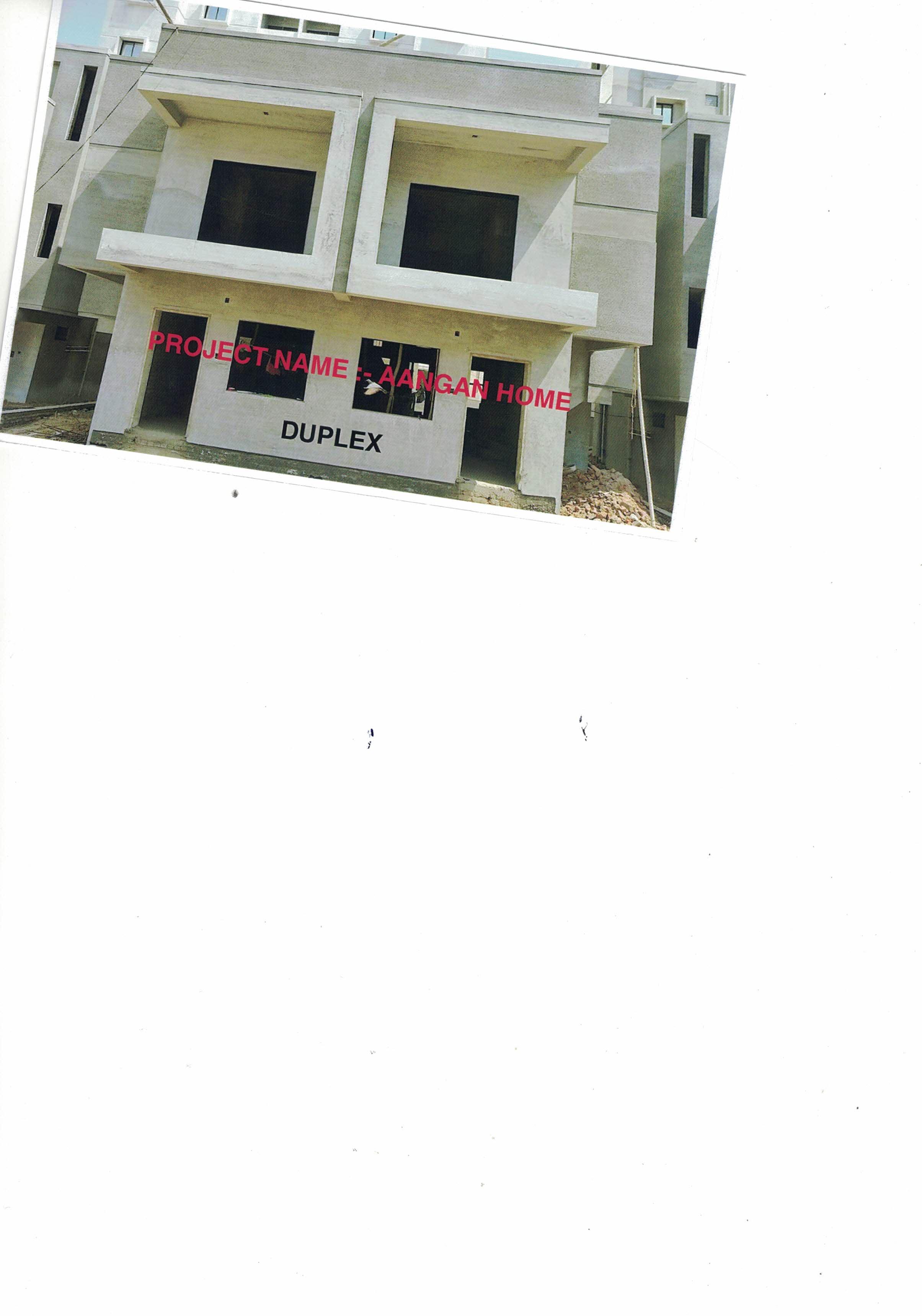 147057_const of real estate project Aangan Homes located at Sayajipura, Vadodara, Gujarat