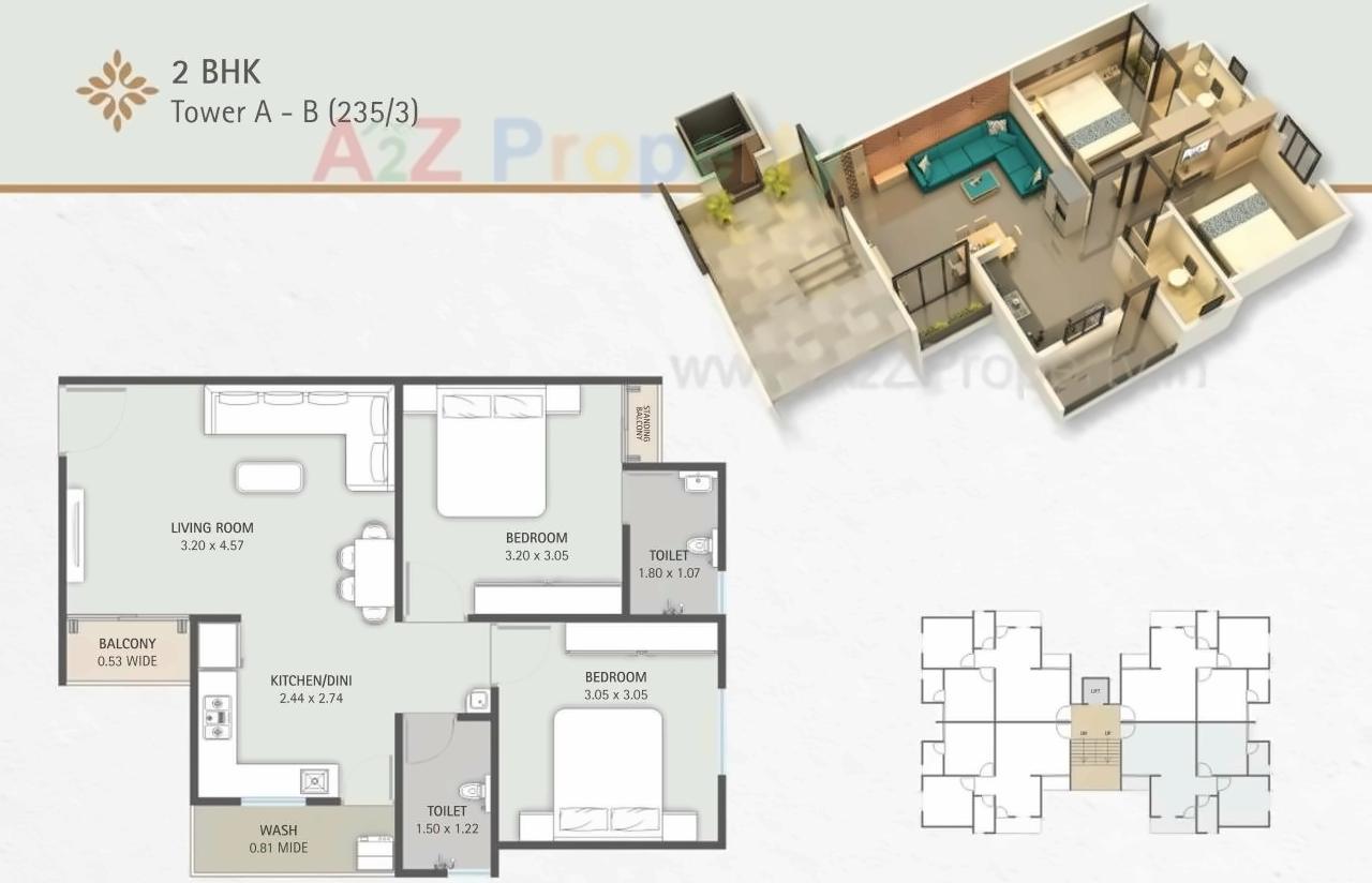 Layout of real estate project Aangan Lake View located at Chhani, Vadodara, Gujarat