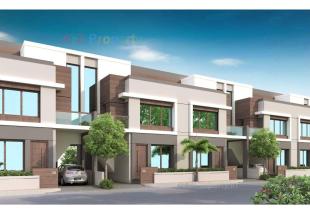 Elevation of real estate project Aangan Palm located at Ankhol, Vadodara, Gujarat