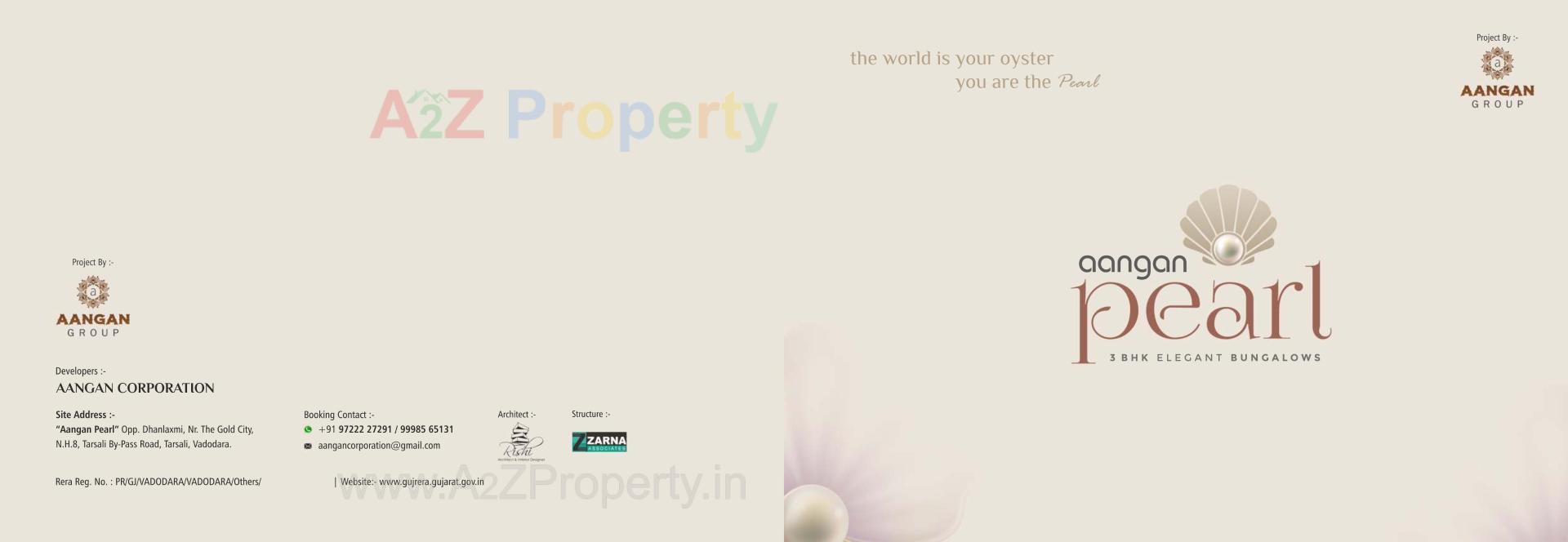  of real estate project Aangan Pearl located at Tarsali, Vadodara, Gujarat