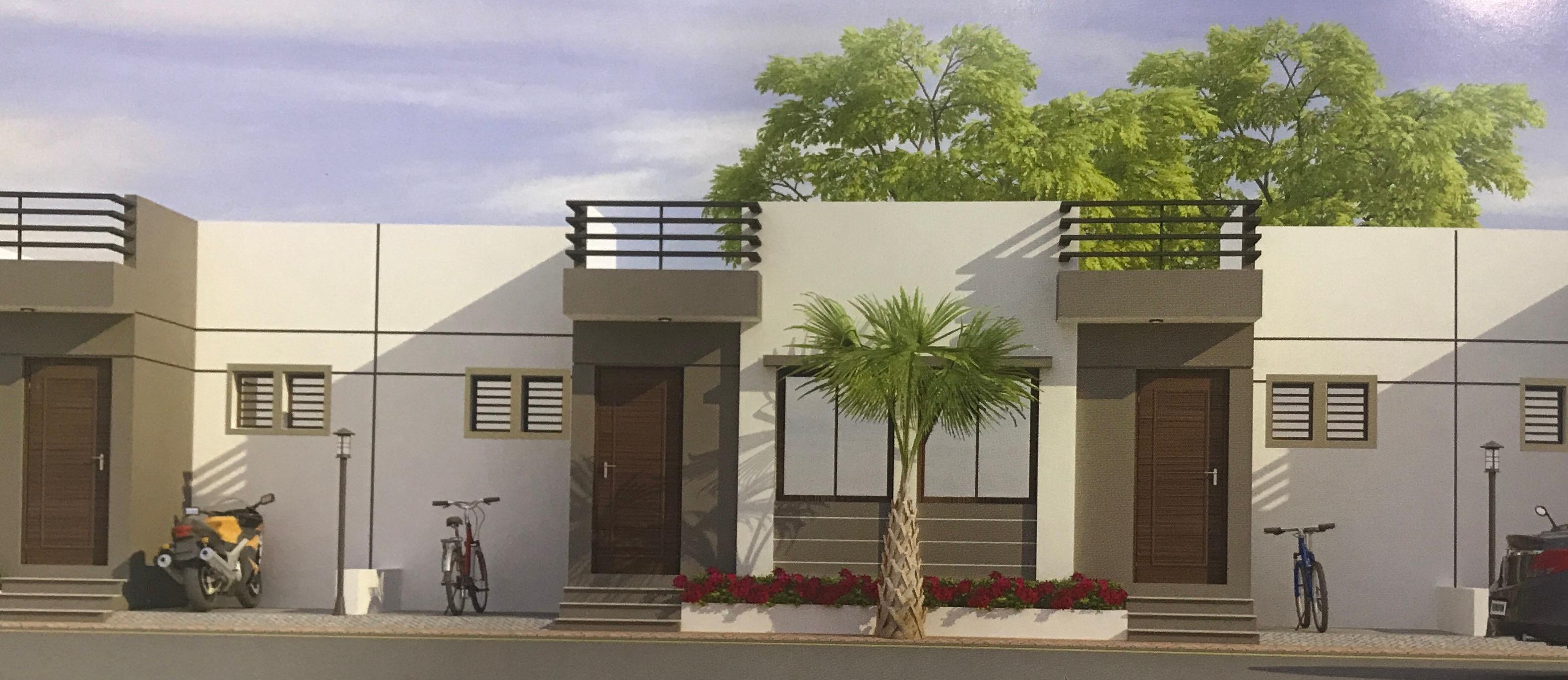 159743_const of real estate project Aangan Tenaments located at Morlipura, Vadodara, Gujarat