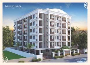 Elevation of real estate project Aaradhya Heritage located at Sama, Vadodara, Gujarat