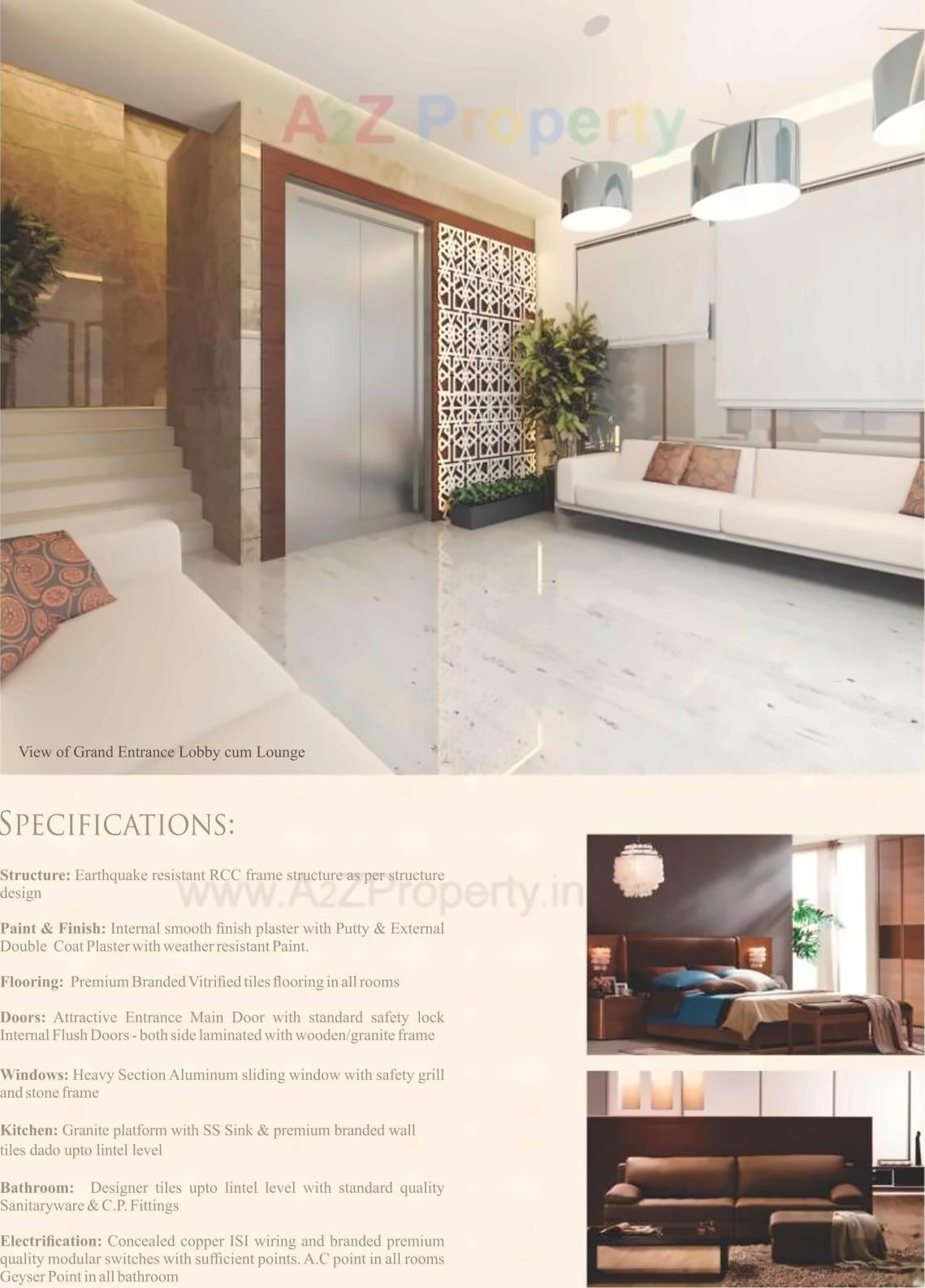  of real estate project Aaradhya Heritage located at Sama, Vadodara, Gujarat