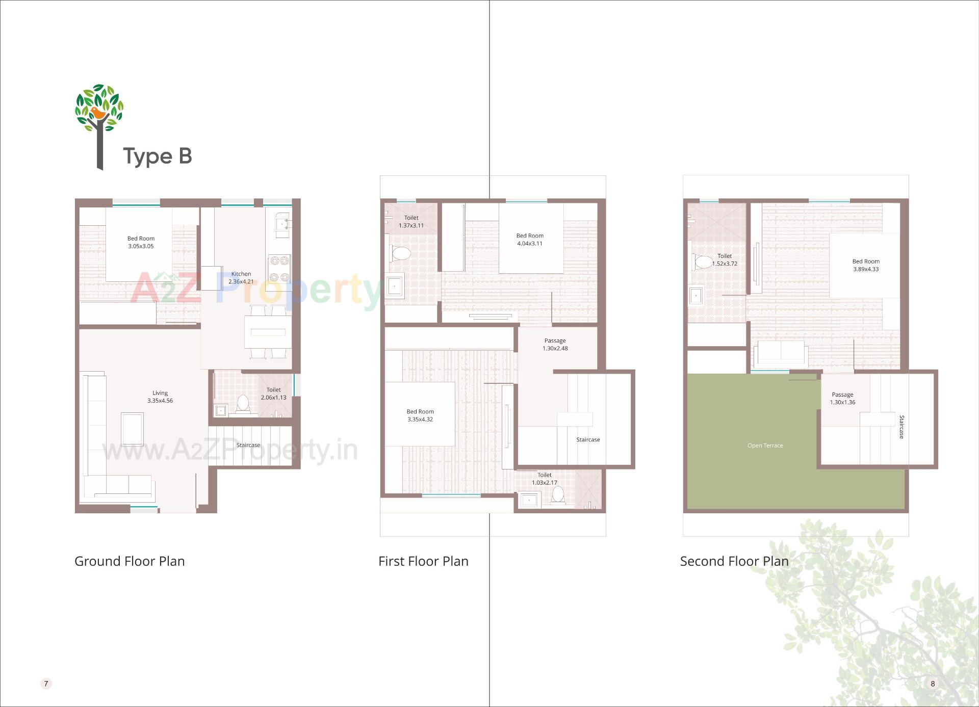 Layout of real estate project Aarana Luxuria located at Hanumanpura, Vadodara, Gujarat