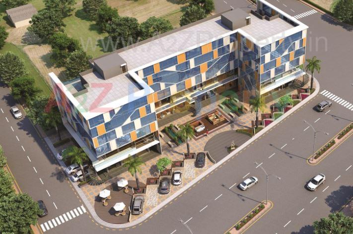 3D Elevation of real estate project Aarana located at Gotri, Vadodara, Gujarat