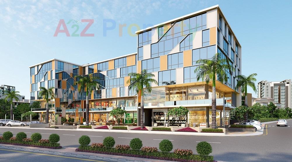 3D Elevation of real estate project Aarana located at Gotri, Vadodara, Gujarat