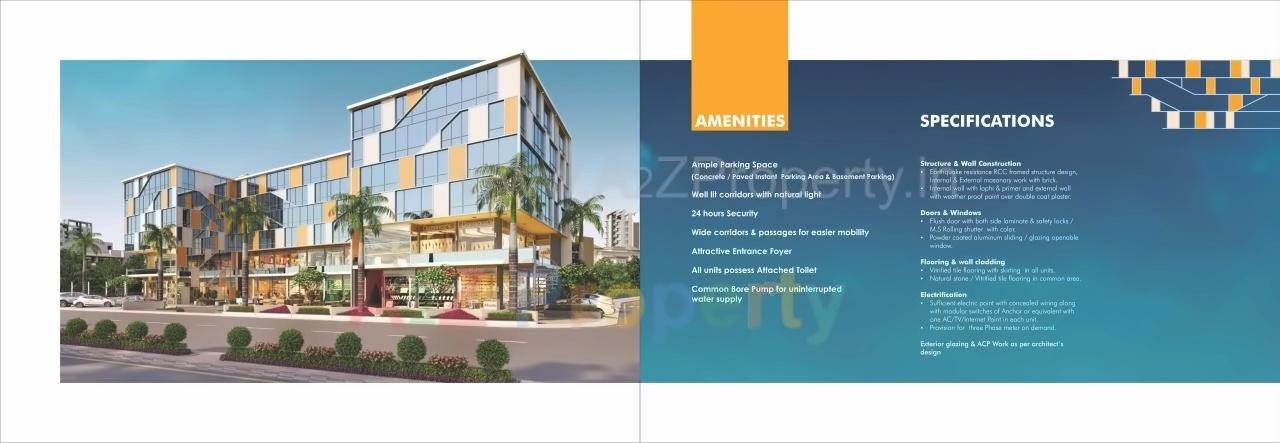  of real estate project Aarana located at Gotri, Vadodara, Gujarat