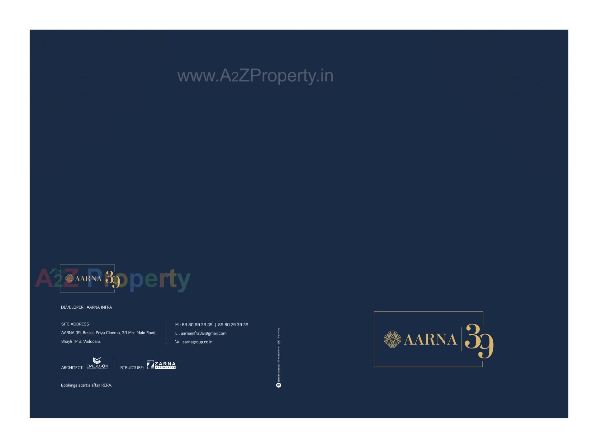  of real estate project Aarna located at Bhayli, Vadodara, Gujarat