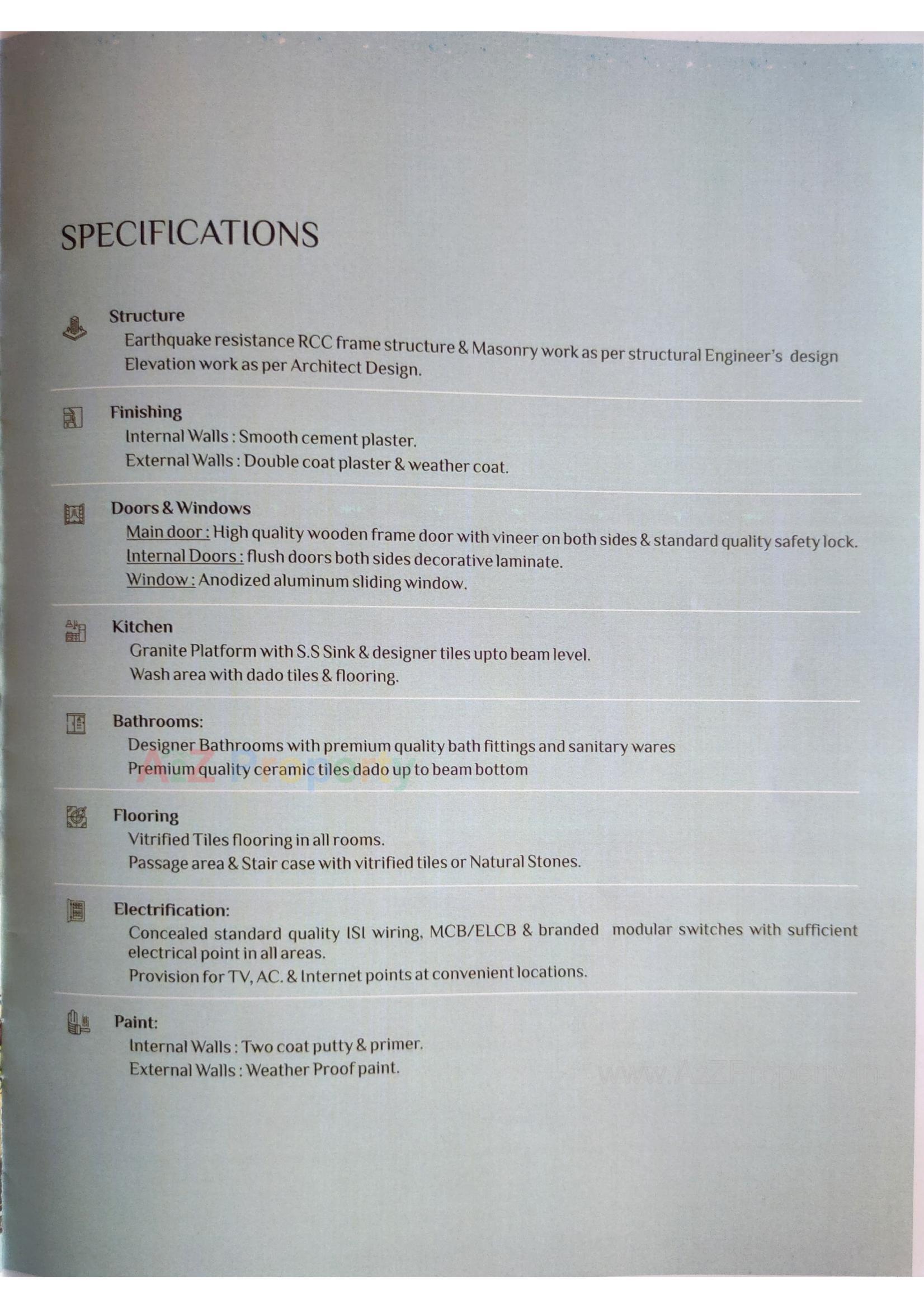  of real estate project Aarya Bliss located at Harni, Vadodara, Gujarat