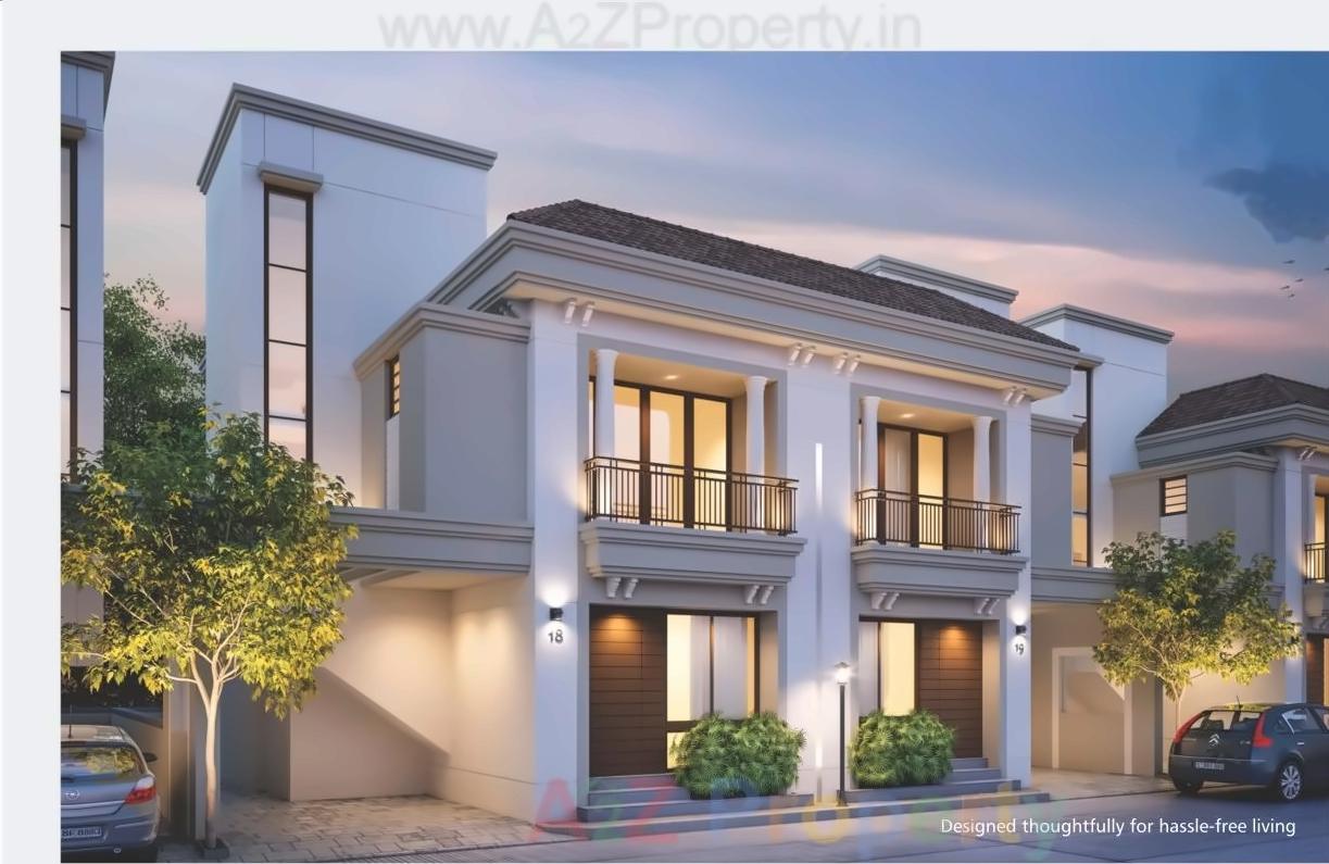3D Elevation of real estate project Aarya Elite located at Kalali, Vadodara, Gujarat