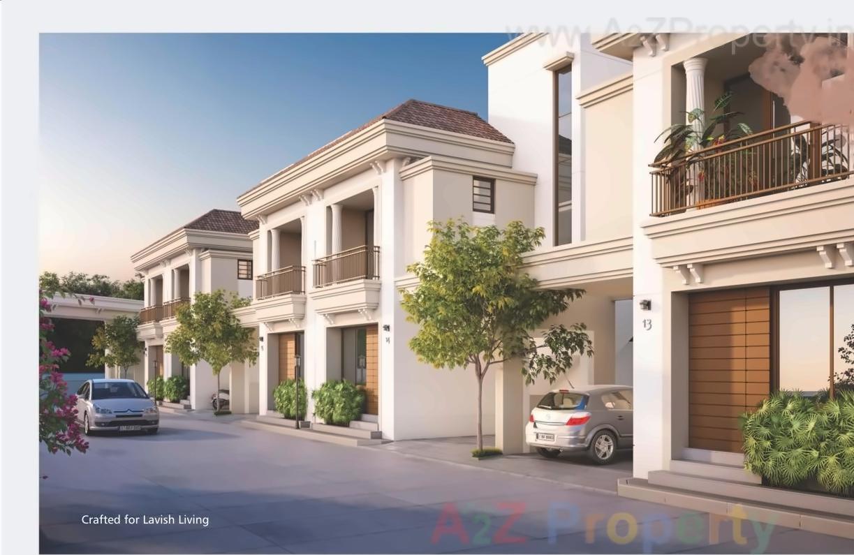 3D Elevation of real estate project Aarya Elite located at Kalali, Vadodara, Gujarat