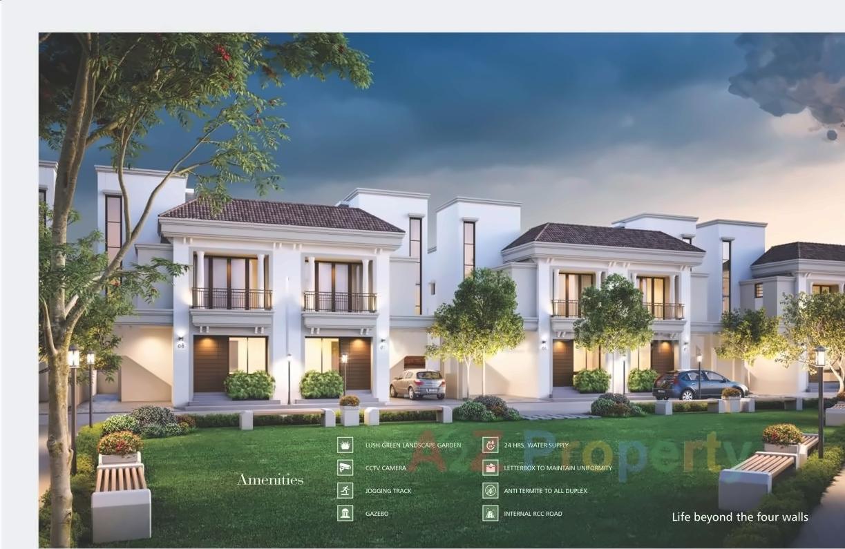 3D Elevation of real estate project Aarya Elite located at Kalali, Vadodara, Gujarat