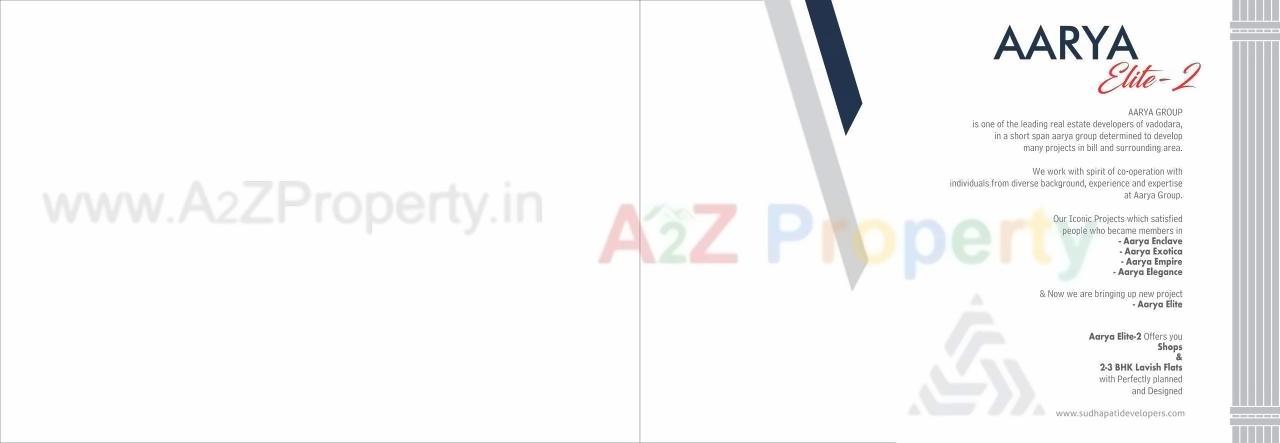  of real estate project Aarya Elite located at Kalali, Vadodara, Gujarat