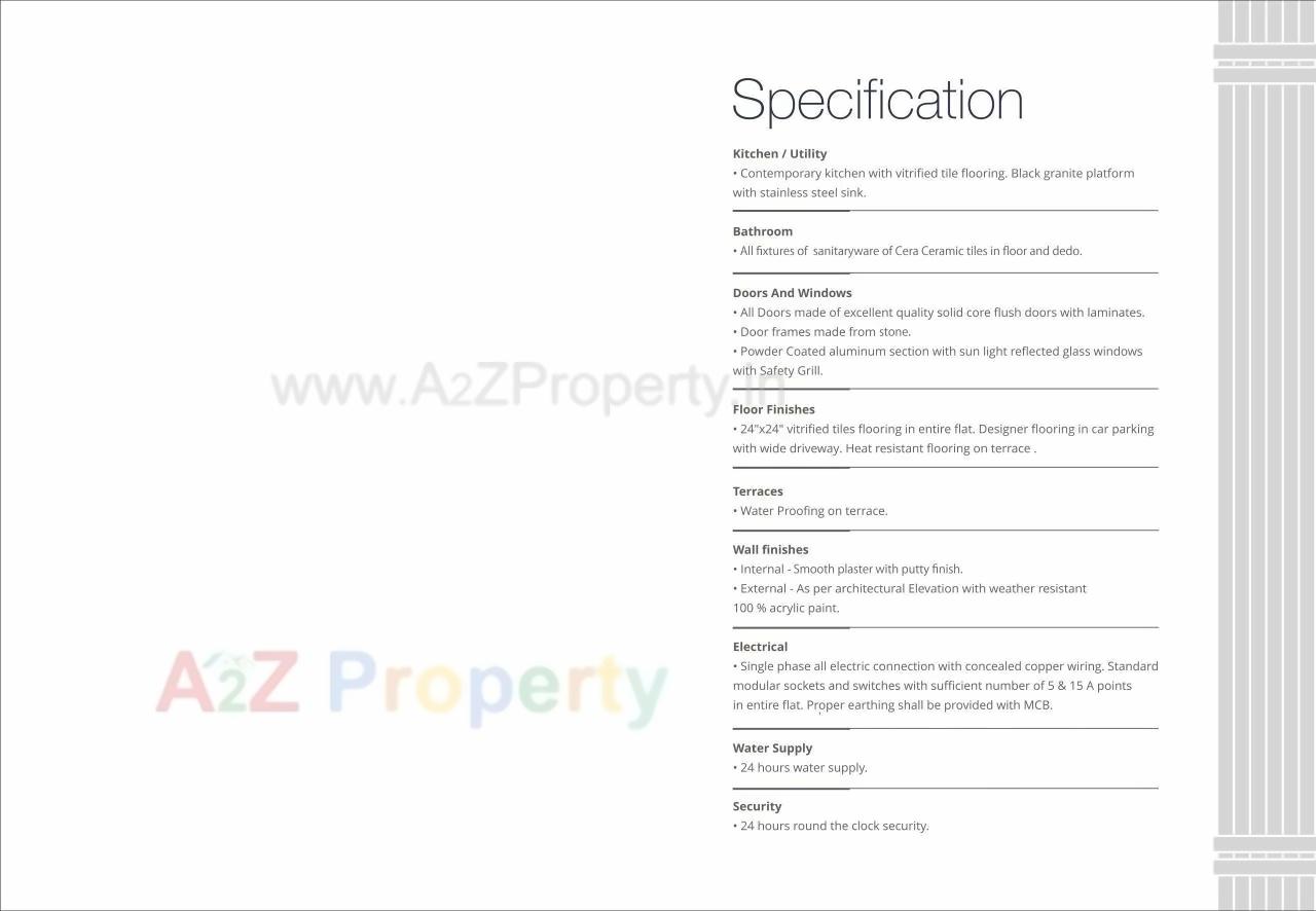 Project Specifications