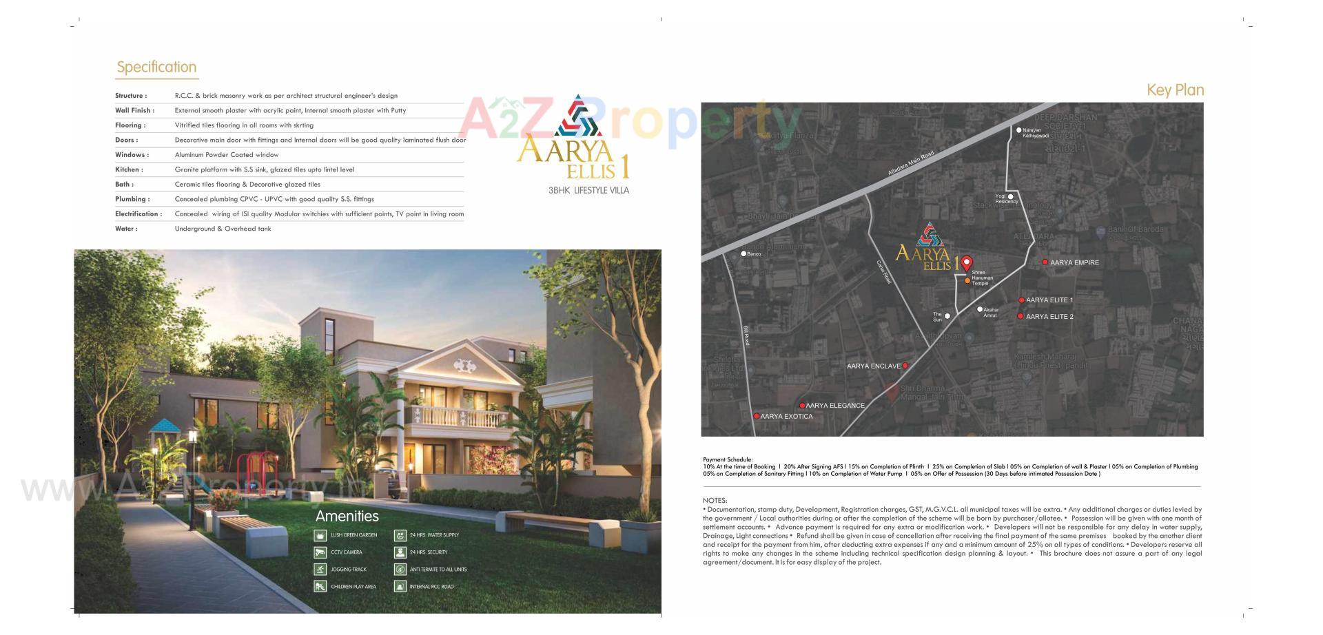  of real estate project Aarya Ellis located at Bil, Vadodara, Gujarat