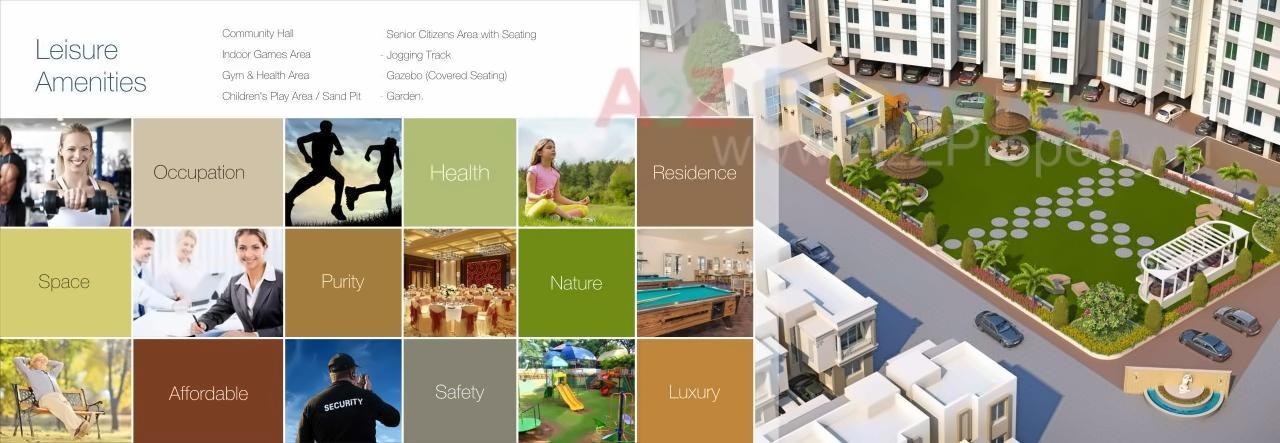  of real estate project Aarya Empire located at Kalali, Vadodara, Gujarat