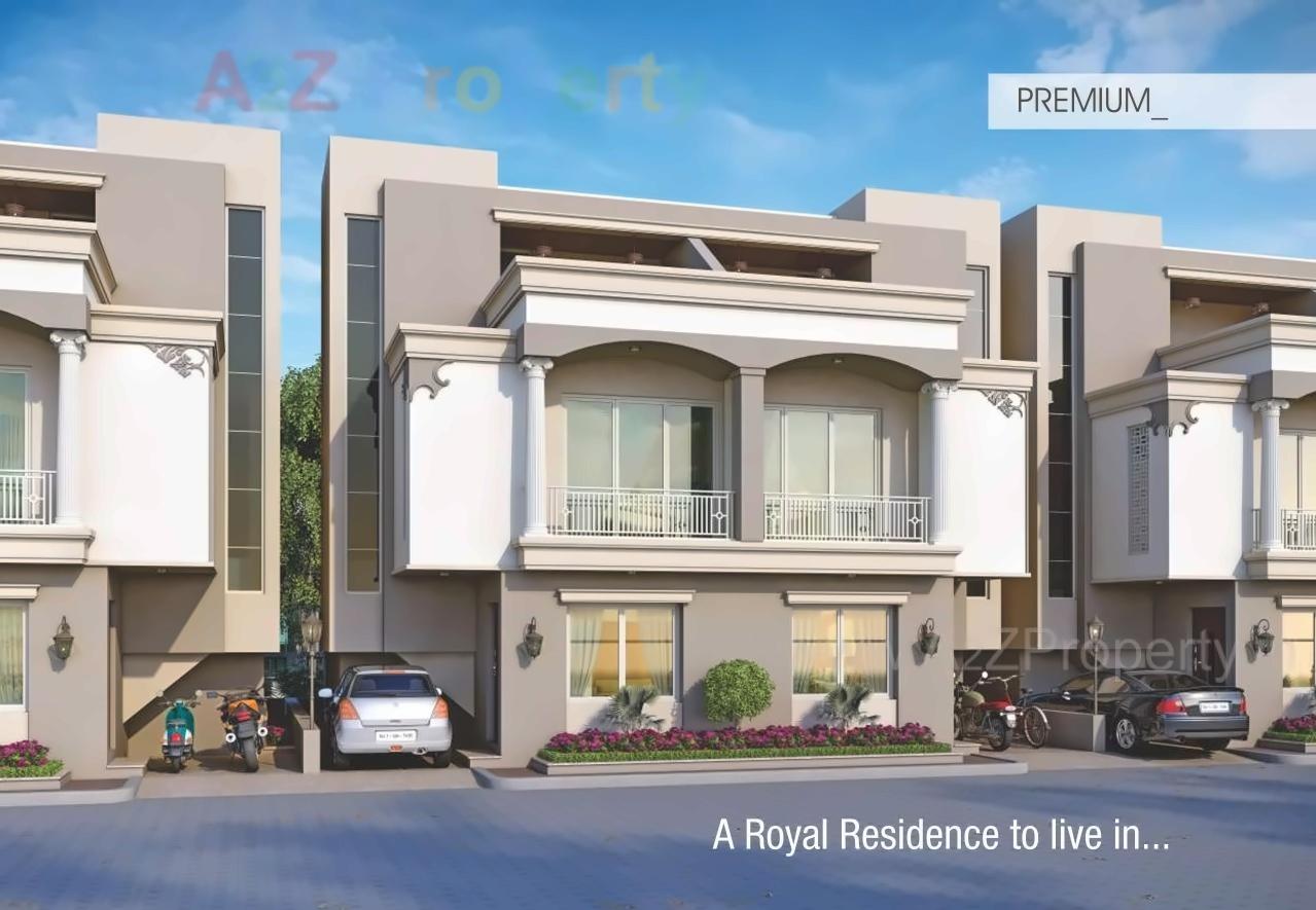 3D Elevation of real estate project Aarya Empire located at Kalali, Vadodara, Gujarat