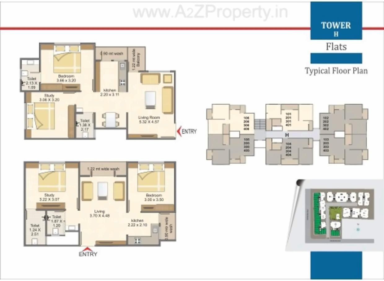 Layout of real estate project Aarya Exotica located at Bill, Vadodara, Gujarat