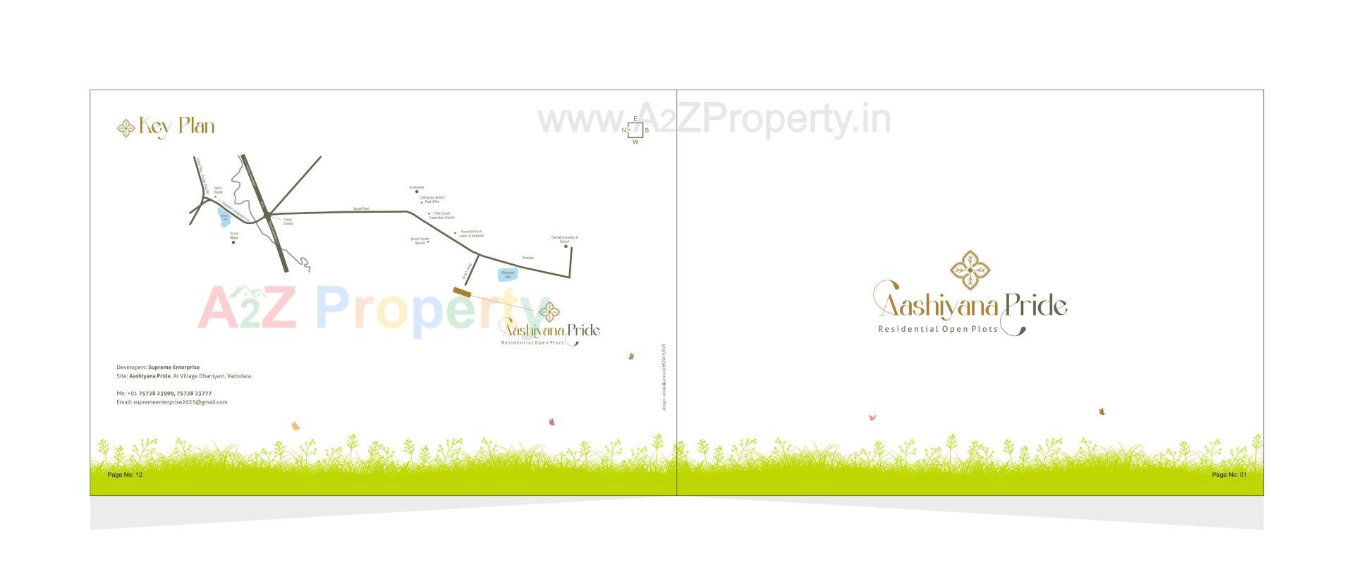  of real estate project Aashiyana Pride located at Vora-gamdi, Vadodara, Gujarat