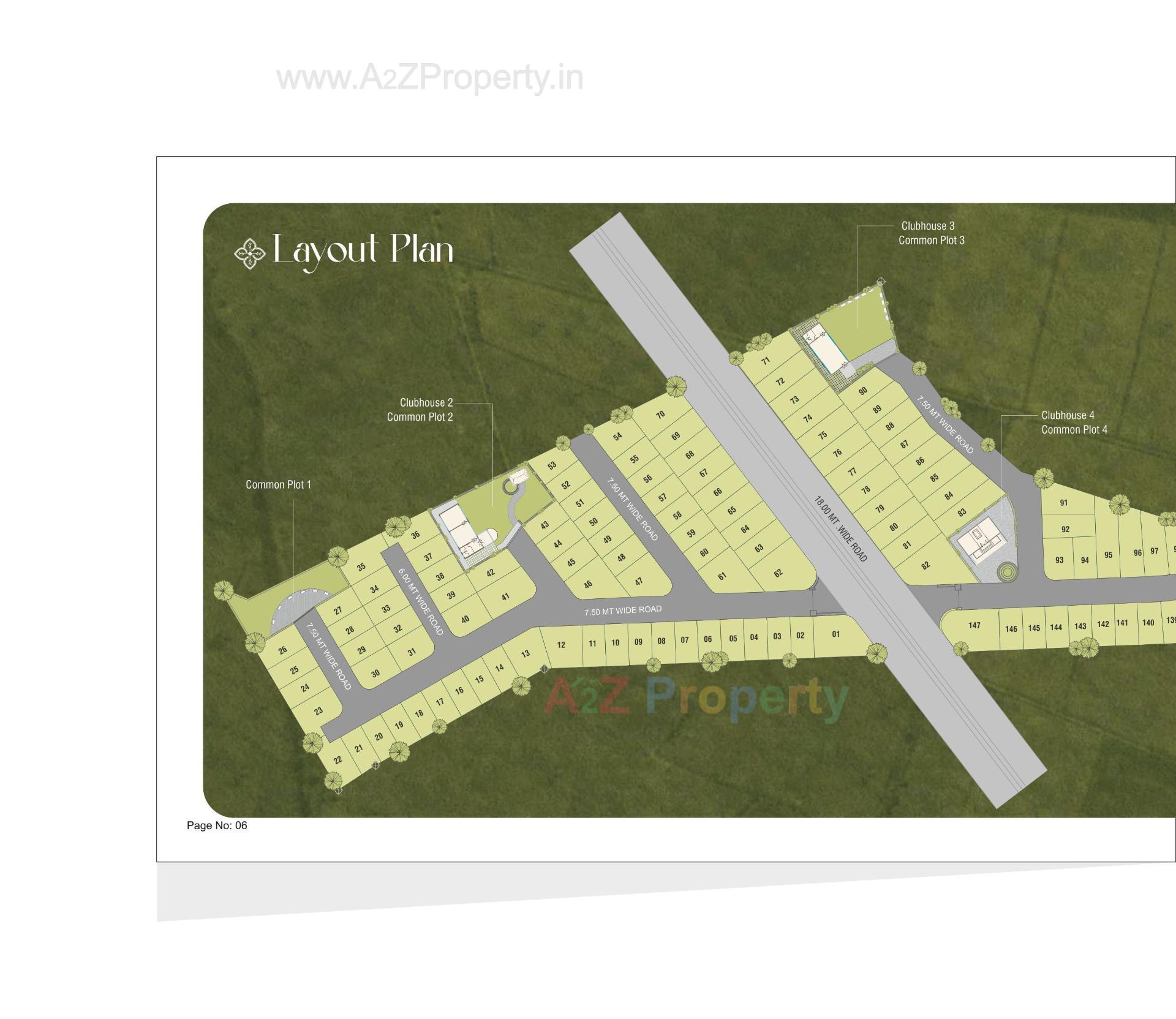 Layout of real estate project Aashiyana Pride located at Vora-gamdi, Vadodara, Gujarat