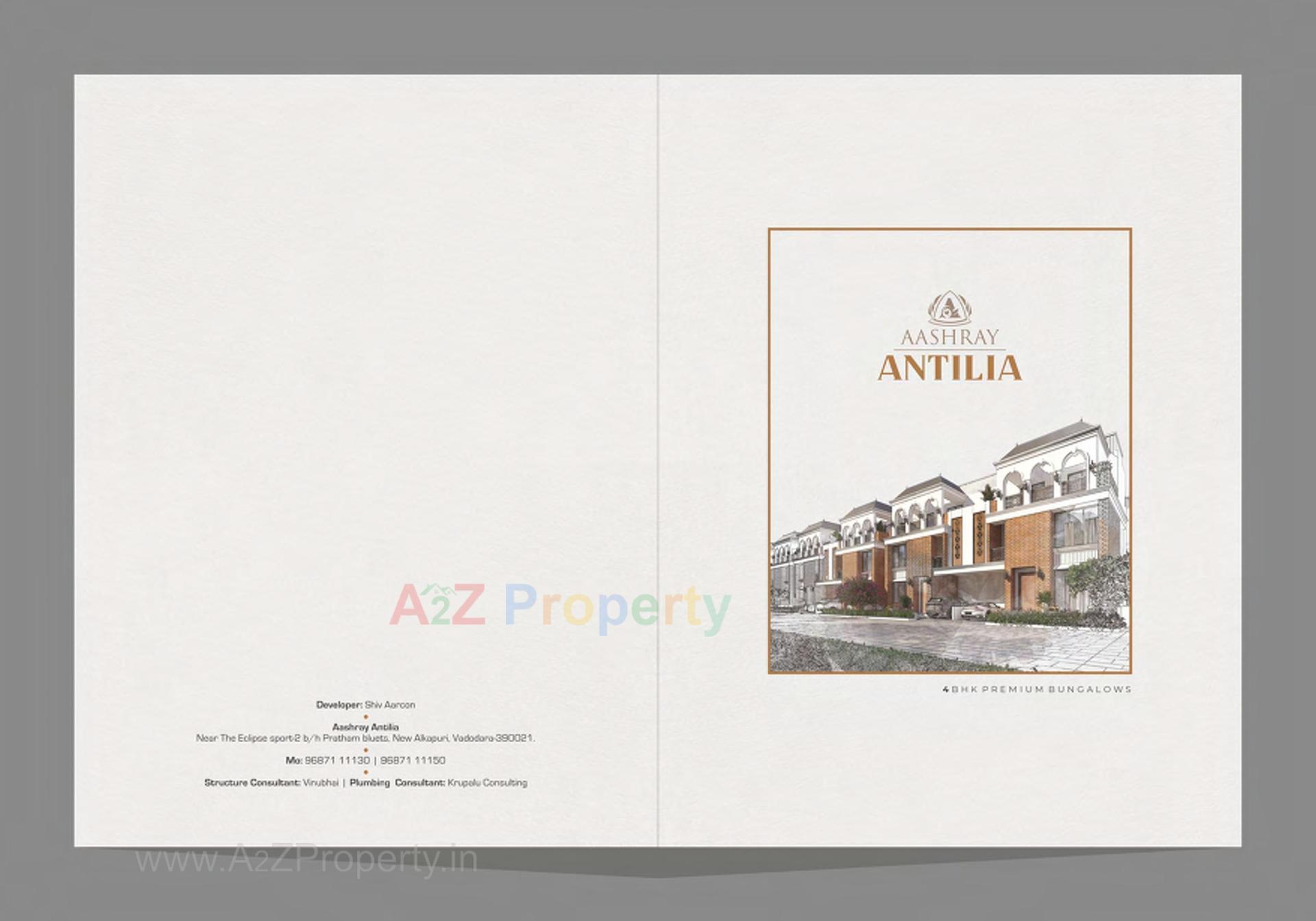  of real estate project Aashray Antilia located at Gotri, Vadodara, Gujarat