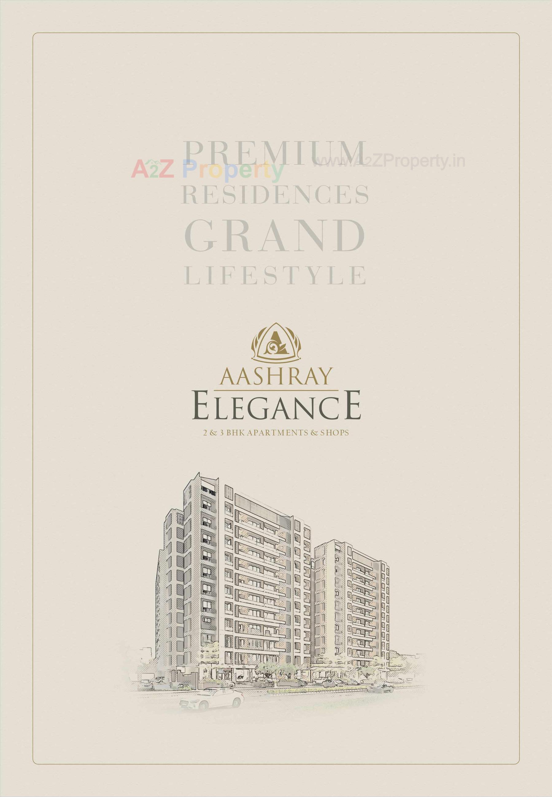  of real estate project Aashray Elegance located at Bhayli, Vadodara, Gujarat