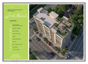 Elevation of real estate project Aashray Elegance located at Sevasi, Vadodara, Gujarat