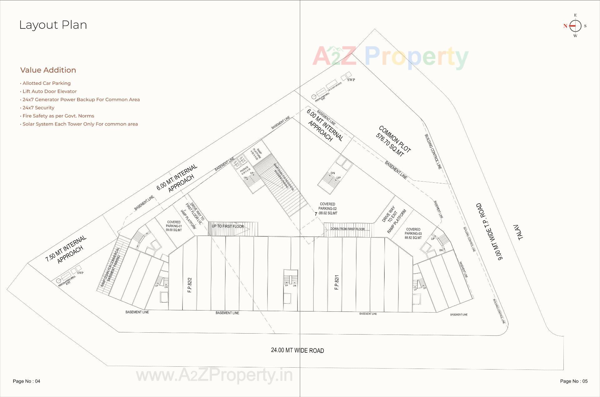  of real estate project Aashray Eminent located at Tadalja, Vadodara, Gujarat