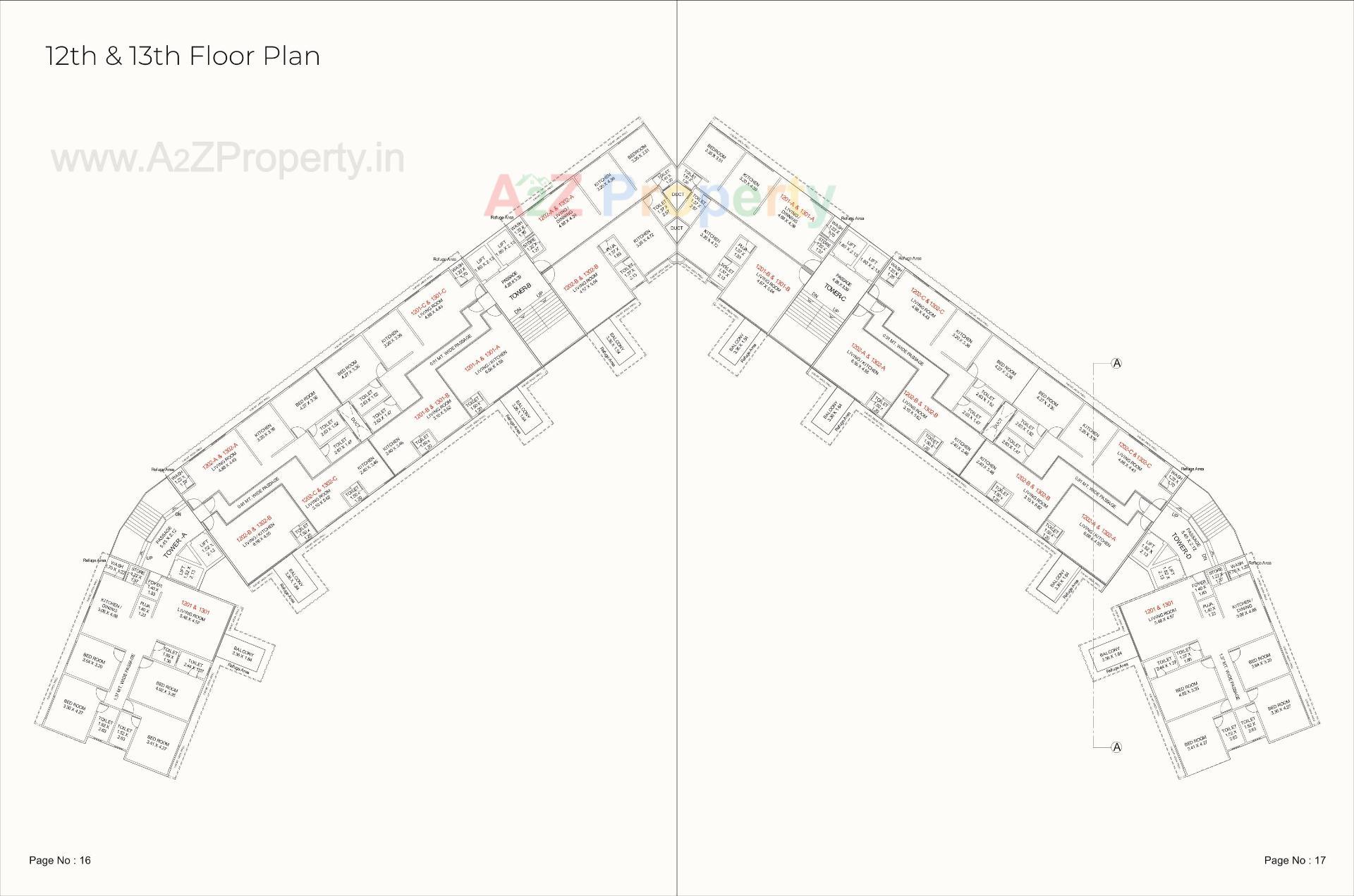Layout of real estate project Aashray Eminent located at Tadalja, Vadodara, Gujarat