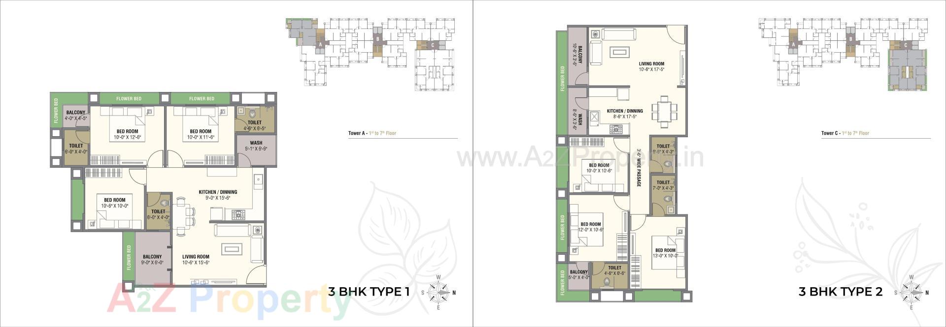 Layout of real estate project Aashray Greens located at Bhayli, Vadodara, Gujarat