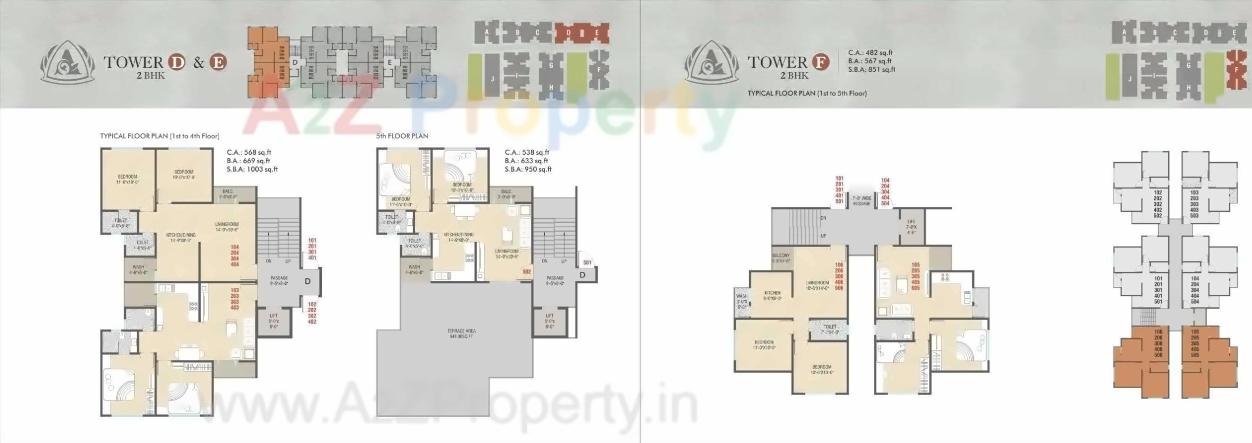 Layout of real estate project Aashray Residency located at Chhani, Vadodara, Gujarat