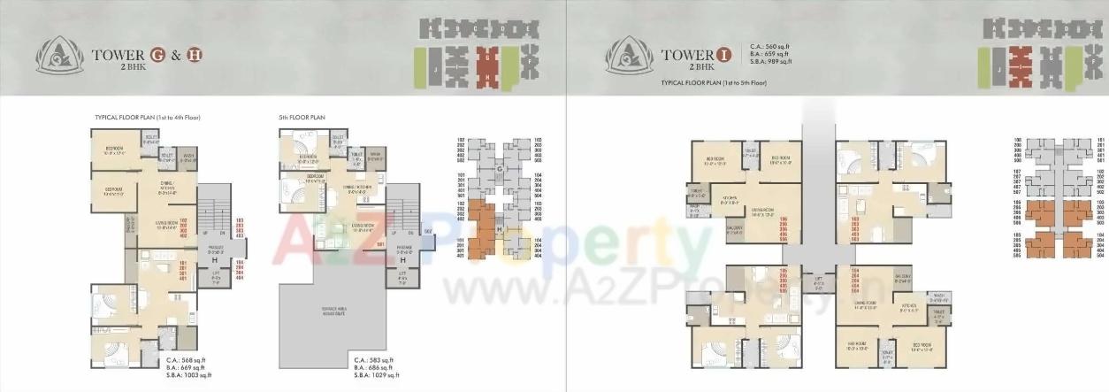 Layout of real estate project Aashray Residency located at Chhani, Vadodara, Gujarat