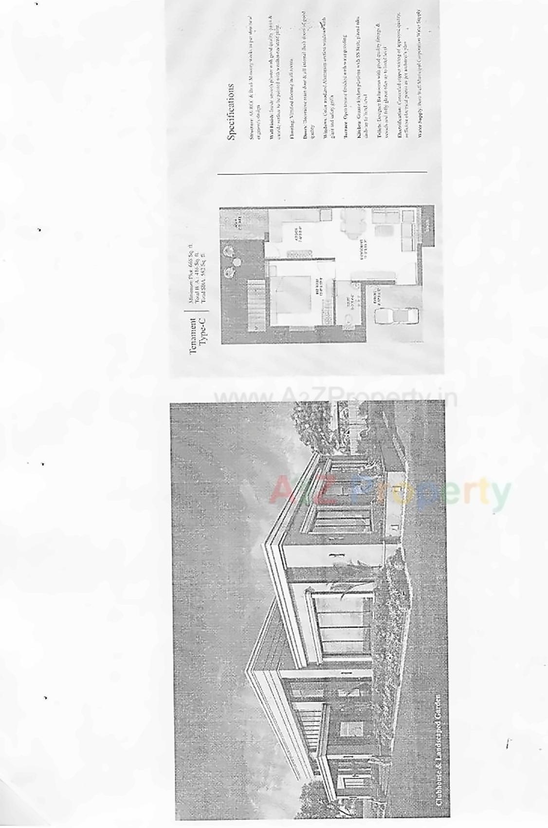  of real estate project Aashray Vatika located at Bakrol, Vadodara, Gujarat