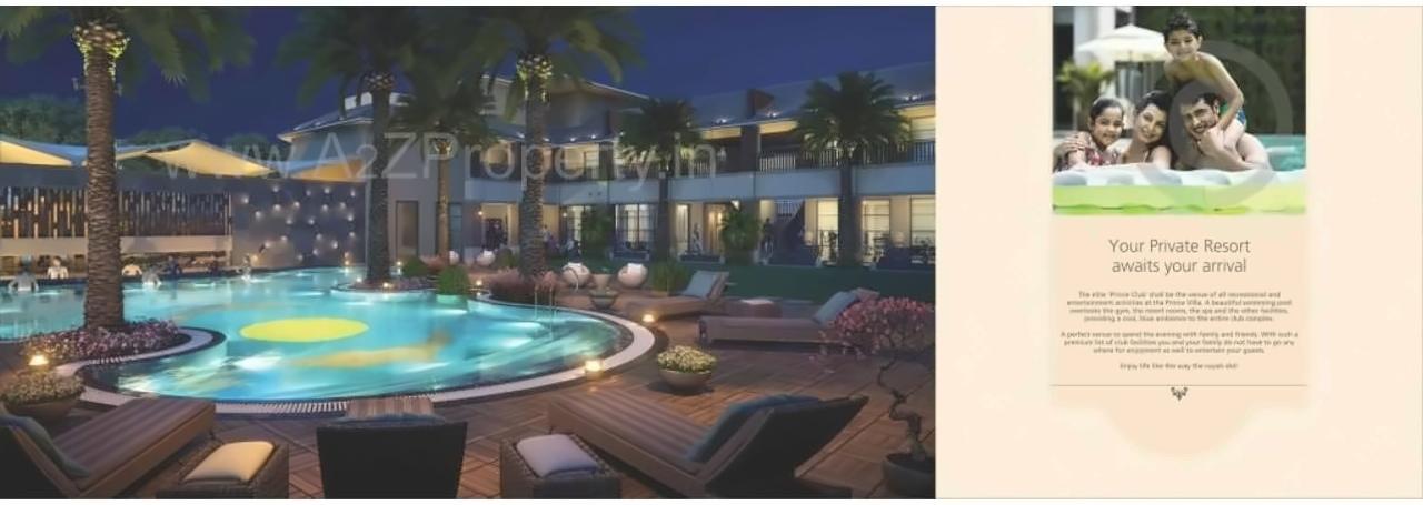 3D Elevation of real estate project Aatmiya Prince Villa located at Sevasi, Vadodara, Gujarat